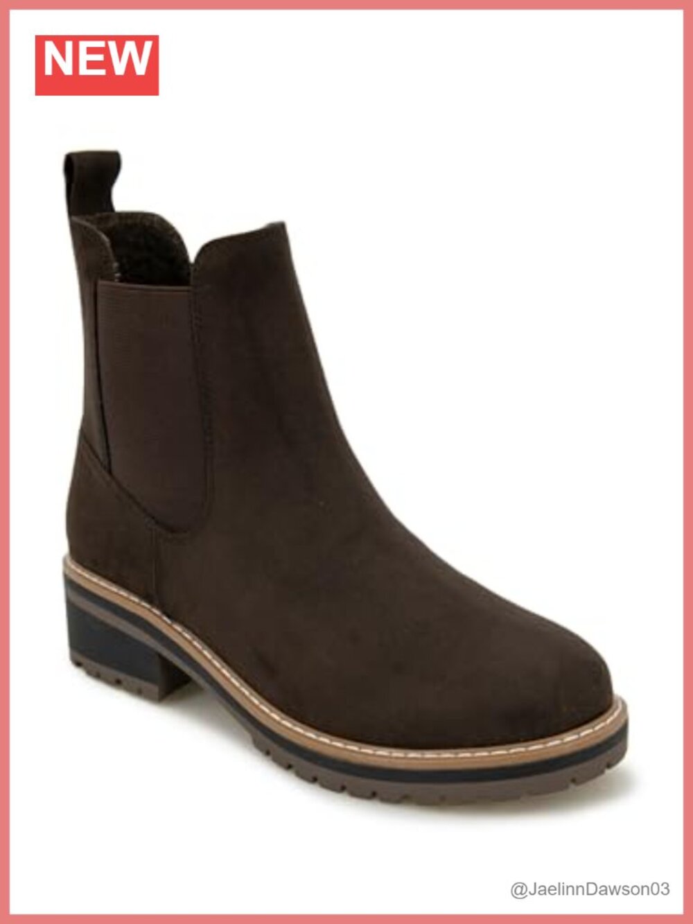 Women's Chelsea Ankle Boots Pull-On Round Toe with Soft Padded Insole